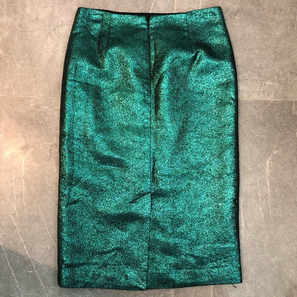 Tibi metallic pencil skirt - Picture 3 of 4